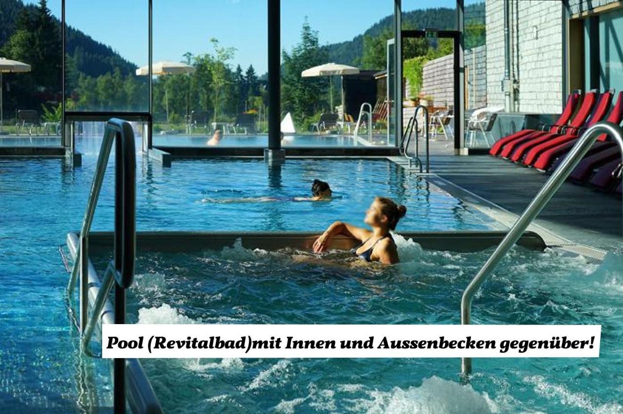 C4 Albmatte-Fewo Sauna, Hallenbad Aussenbecken Massagen Nebenan Menzenschwand-Hinterdorf エクステリア 写真